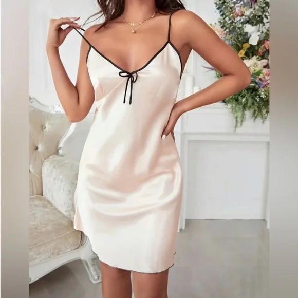 Champagne Sleepwear Nightie Cami - Picture 2 of 3